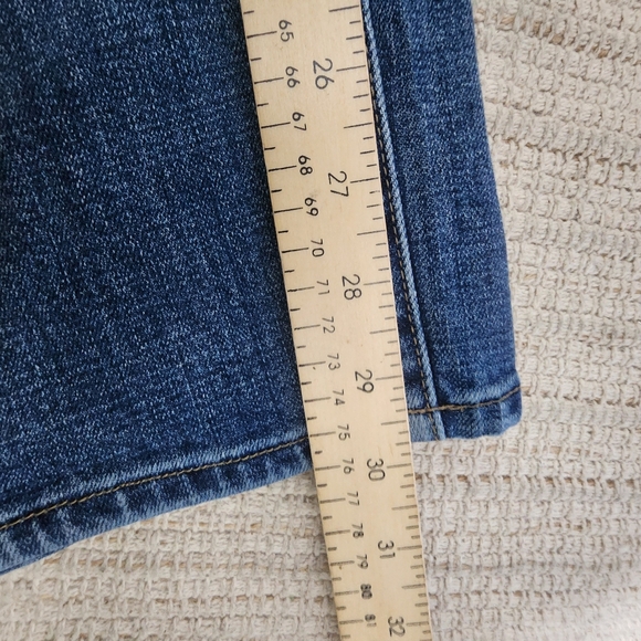 Talbots Straight Leg Jeans Blue Denim Medium Wash Preppy Casual 14 - Picture 7 of 9